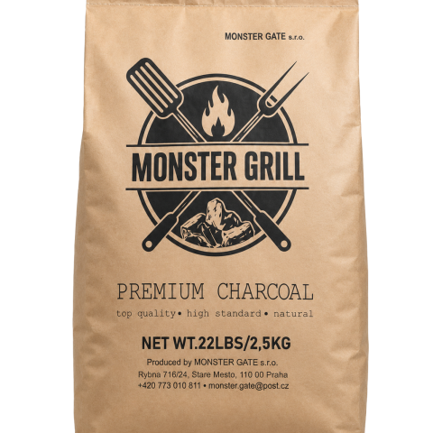 Monster Grill Premium Charcoal 2.5 kg