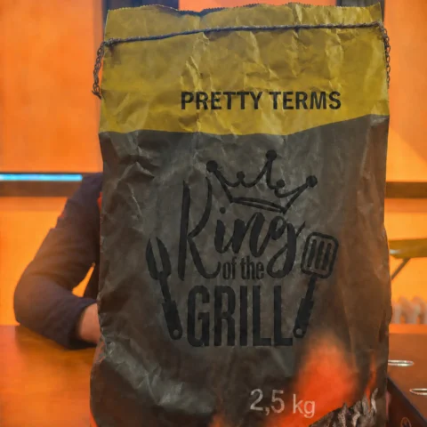 King of the Grill Pretty Terms Charcoal 2.5 kg