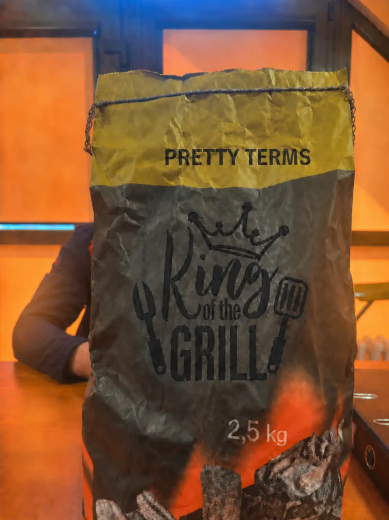 King of the Grill Pretty Terms Charcoal 2.5 kg